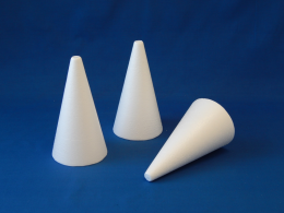 Polystyrenový kužel 20cm 5ks