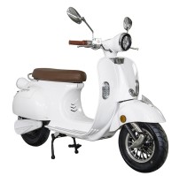 Elektroskútr  RACCEWAY® CENTURY E-RETRO, bílý-lesklý