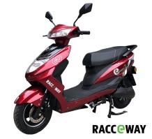Elektroskútr RACCEWAY® CITY 21, červený + Nosič zdarma - pouze osobní odběr