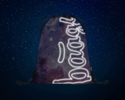 Sáček na obuv Baagl Skate Galaxy
