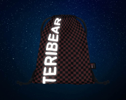 Sáček na obuv Baagl Teribear červený