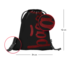 Sáček na obuv Baagl Skate Red
