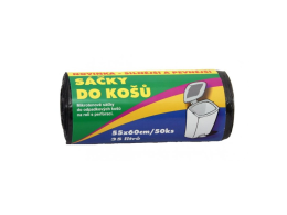 Odpadkové pytle Hafyso 35l 10µ 50ks černé