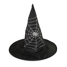 Čarodějnice dětský klobouk s pavučinou