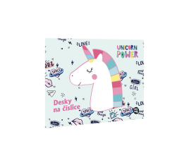 Desky na číslice Unicorn iconic