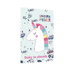 Desky na abecedu Unicorn iconic