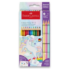 Trojhranné pastelky Faber-Castell Colour Grip Unicorn 13ks