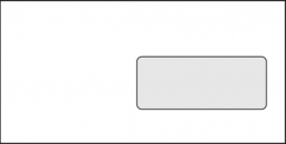 Obálka DL samolepicí s okénkem vpravo 10ks