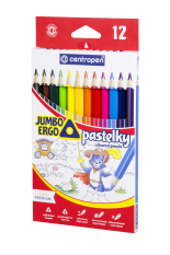 Trojhranné pastelky Centropen Jumbo 12ks