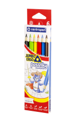 Trojhranné pastelky Centropen Jumbo 6ks