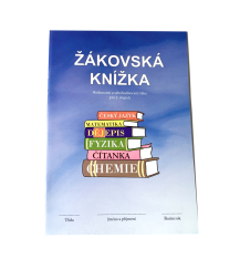 6.-9.ročník Žákovská knížka modrá A5