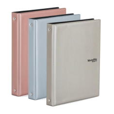 Karis blok A6 PVC Metallic assort