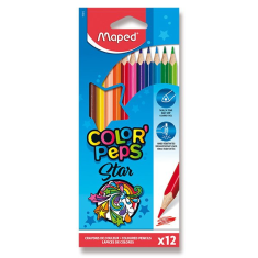 Trojhranné pastelky Maped Color`Peps 12ks