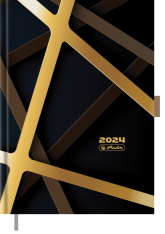 Diář 2024 týdenní A5 Herlitz pruhy