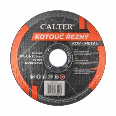 Řezný kotouč CALTER®, 125 x 2,5 x 22,2 mm