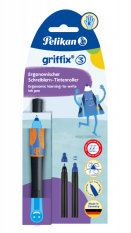 Bombičkové pero Griffix 3 pro praváky černé