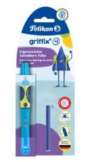 Bombickove pero Griffix 4 pro praváky modré