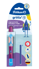 Bombičkové pero Griffix 4 pro praváky fialové