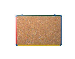 Korková tabule 900x600mm barevný rám