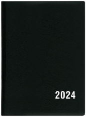 Diář 2024 čtrnáctidenní Hynek-PVC černý