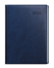 Diář 2024 denní A5 Ctirad-vivella modrý