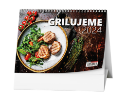 Kalendář stolní 2024 Grilujeme