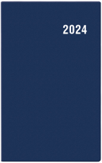 Diář 2024 měsíční Diana-PVC modrý