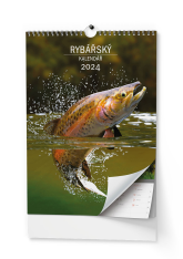 Kalendář nástěnný 2024 A3 Rybářský