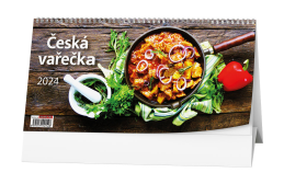 Kalendář stolní 2024 Česká vařečka