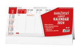 Kalendář stolní 2024 Manažerský kalendář