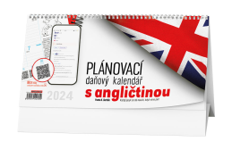 Kalendář stolní 2024 Daňový Bussiness I. s angličtinou