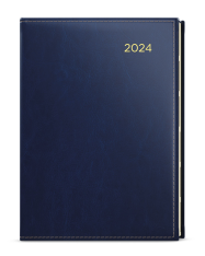 Diář 2024 denní A5 Ctirad-výsek Premier modrý