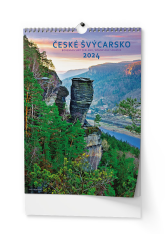 Kalendář nástěnný 2024 A3 České Švýcarsko