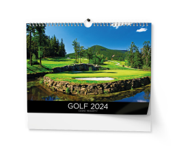 Kalendář nástěnný 2024 A3 Golf