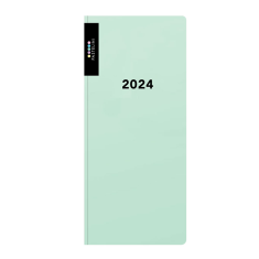 Diář 2024 čtrnáctidenní PASTELINi zelený