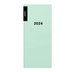Diář 2024 čtrnáctidenní kapesní PASTELINi zelený