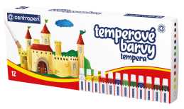 Temperové barvy Centropen 12barev