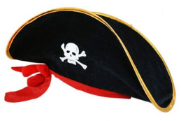 Karnevalový klobout Pirát pro dospělé