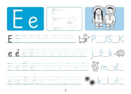1.ročník Český jazyk Písanka 1 nevázané písmo