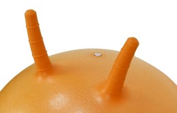 Dětský skákací míč LIFEFIT® JUMPING BALL 45 cm, oranžový