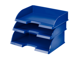 Zásuvka Leitz Plus Jumbo na šířku modrá