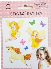 Tetovací samolepky Víly