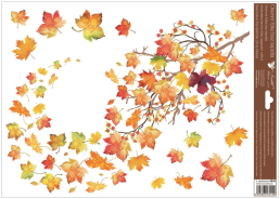 Okenní folie podzimní listy