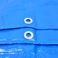 Krycí nepromokavá plachta 3x4m, 100g/m2, modrá