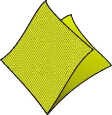 Papírové ubrousky 40ks žlutozelené