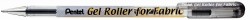Gelový Roller Pentel BN15-A na textil černý