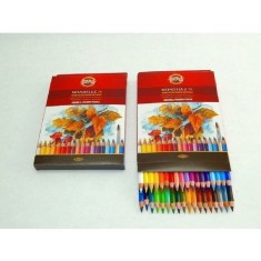 Akvarelové pastelky Koh-i-noor 3719 Ryby 36ks