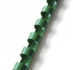 Hřbet pro kroužkovou vazbu 12mm 80ls zelený