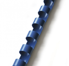 Hřbety pro kroužkovou vazbu 22mm 180ls modrý