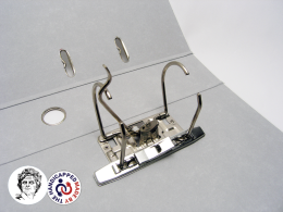 Pákový pořadač A4 75(80)mm Caesar Office Executive mramor černý